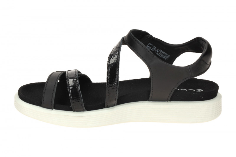 Ecco Soft Sandalen schwarz Riemen 238803