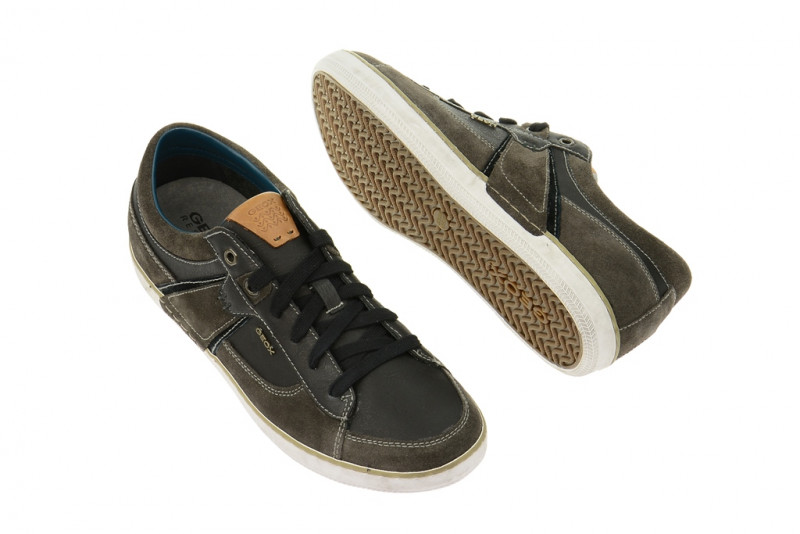 Geox Box Schuhe grau mud U44R3C