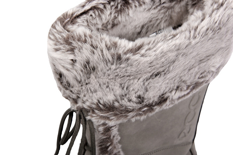 Ecco Siberia Stiefel grau Winterstiefel Boots