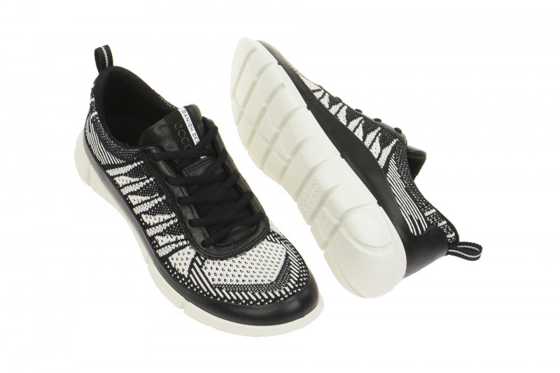 Ecco Intrinsic 1 Schuhe schwarz weiß