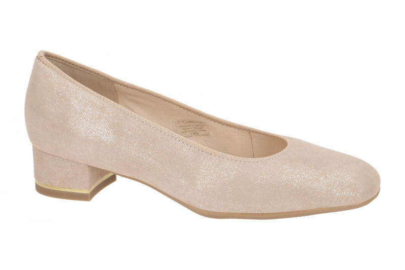 ARA Graz Pumps beige Glitzer 12-21838