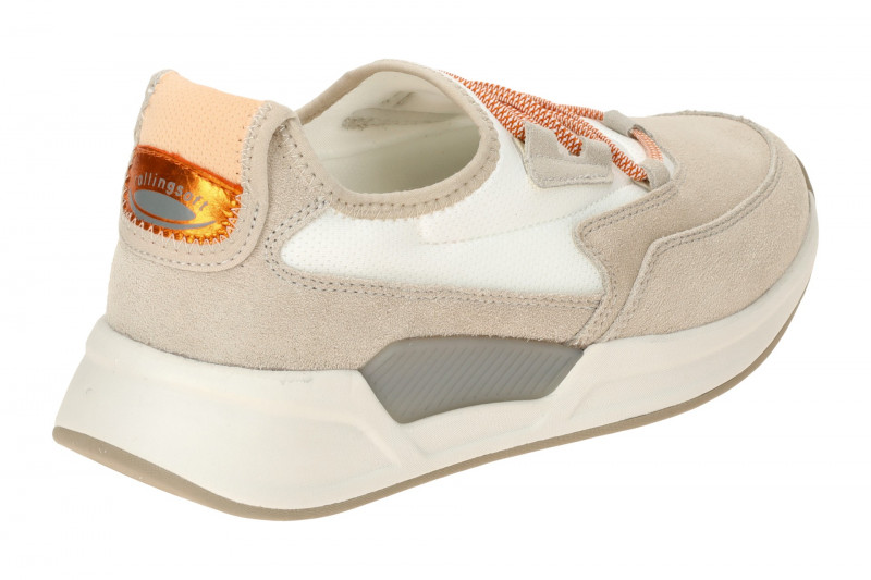 Gabor RollingSoft Slipper Schuhe beige weiß 66.951.33
