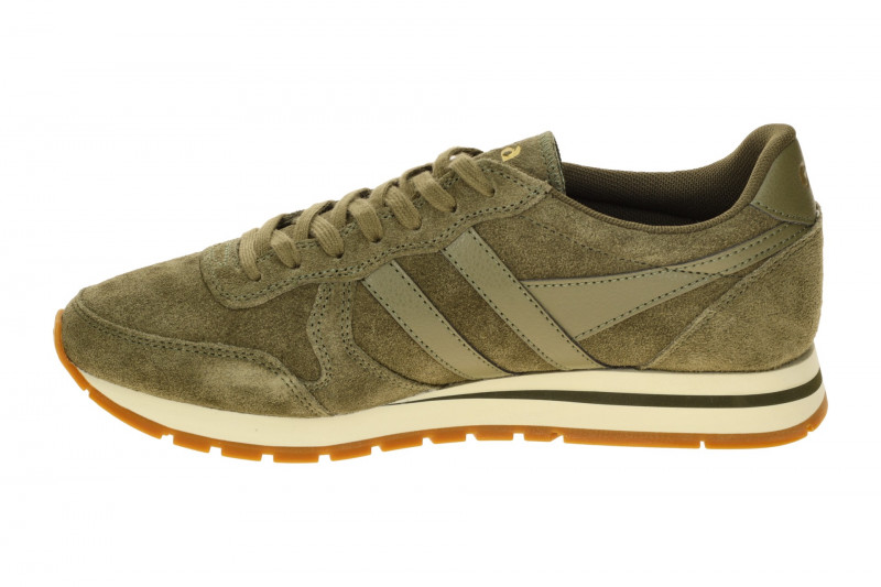 Gola Daytona Schuhe Sneakers grün Herren Velour CMB910KN