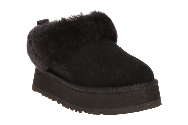 UGG Tazzele Boots Plateau Slipper schwarz Warmfutter
