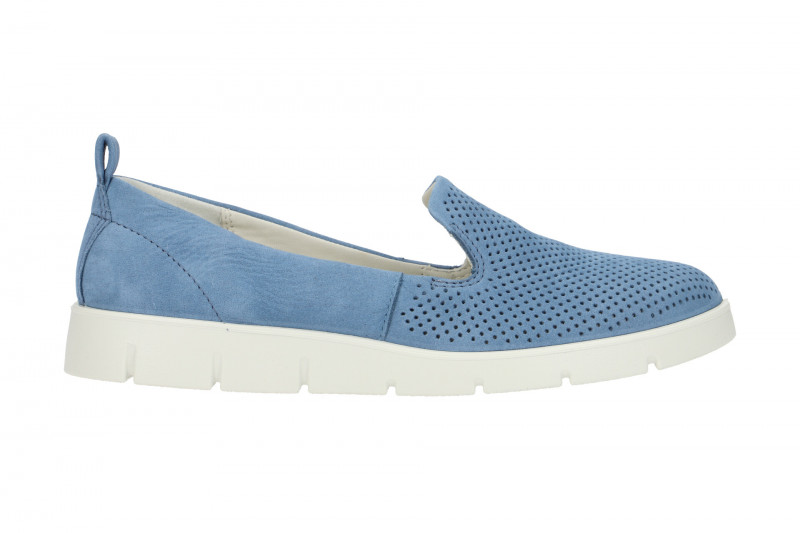 Ecco Bella Plateau Slipper blau