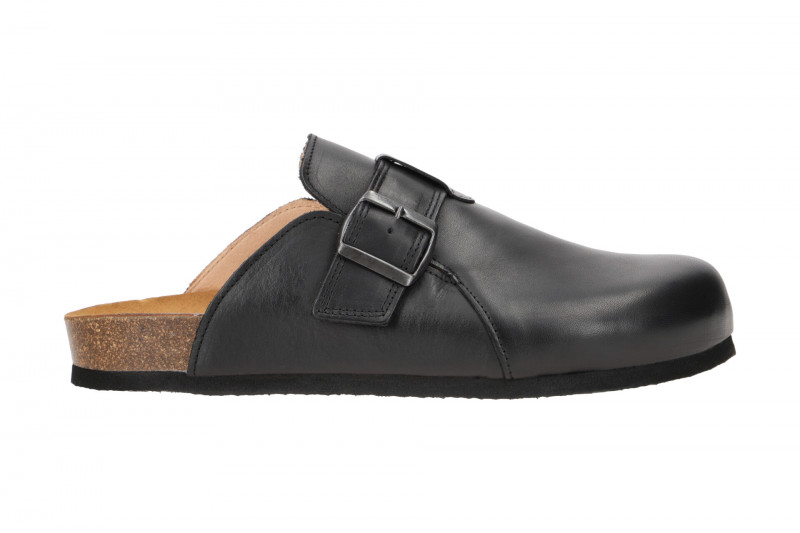 Think Wolfi Pantolette schwarz Herren Clogs