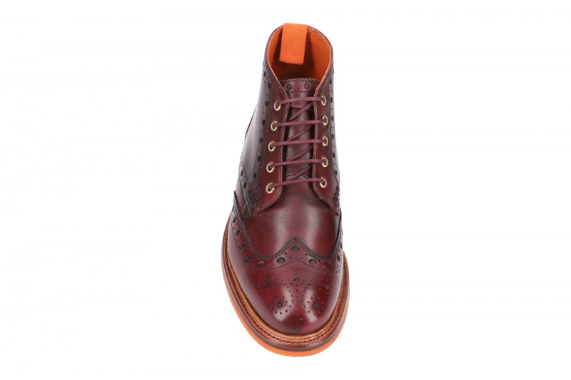 Gordon & Bros Harry Stiefelette rot bordo Rahmengenäht 5039-N