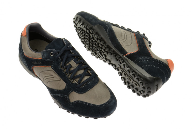 Geox Snake Sneaker blau navy grau U3407Q