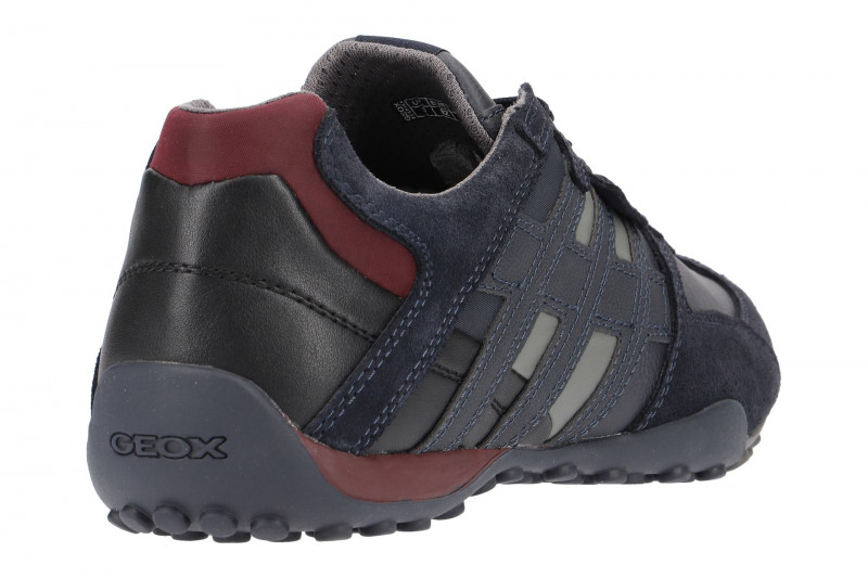Geox Snake Schuhe blau rot U4207K