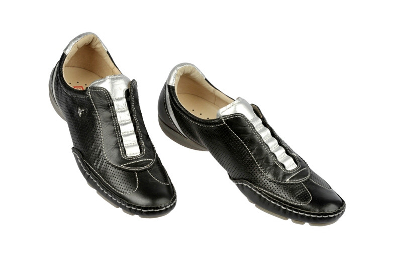Pikolinos Manacor Schuhe in schwarz silber 740-7125