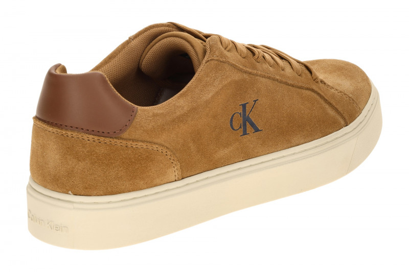 Calvin Klein Schuhe Classic Cup Sneakers braun Velour