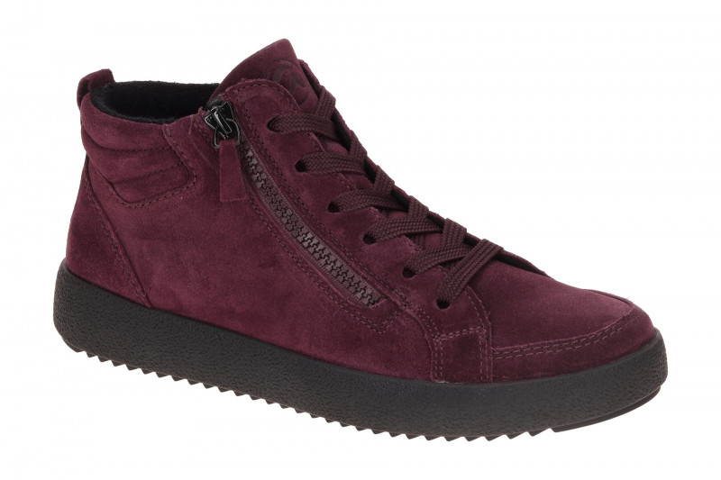 ARA Oslo Schuhe Mid Sneaker rot merlot 12-37908