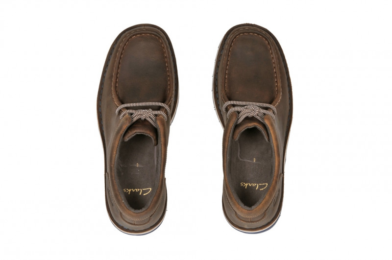 Clarks Mumford Key Schuhe in tabacco dunkelbraun