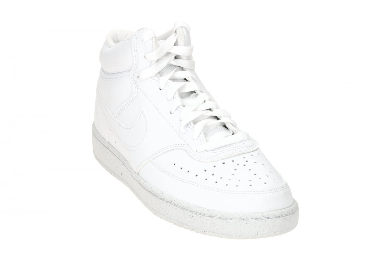 NIKE Court Vision Mid Sneaker weiß Herren DN3577
