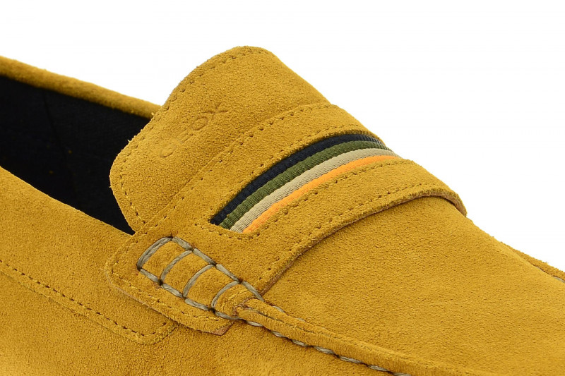 Geox Snake Mokassin Slipper gelb U5207A
