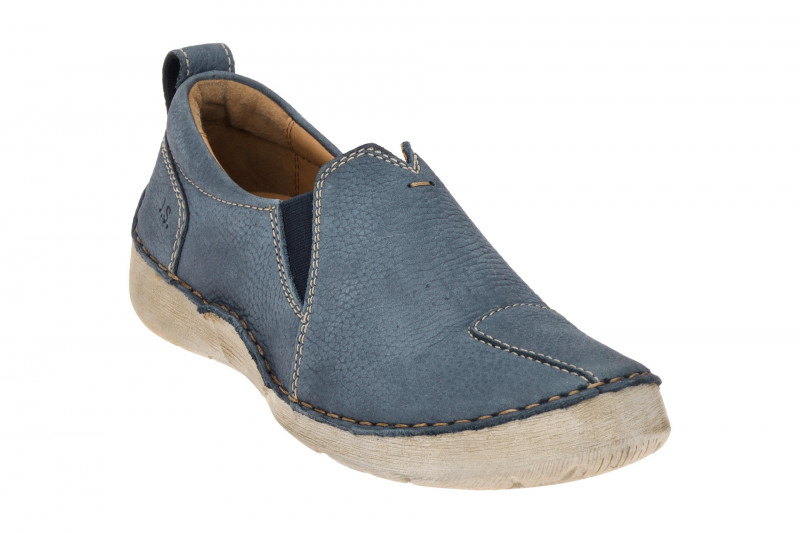 Josef Seibel Slipper Schuhe Fergey 49 blau shark