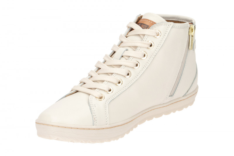 Pikolinos Lagos Schuhe weiß gelocht 901-8651