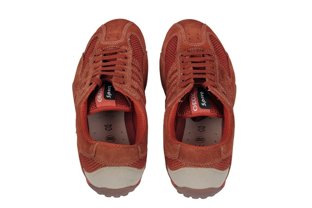 Geox Snake W Schuhe orange Sneakers