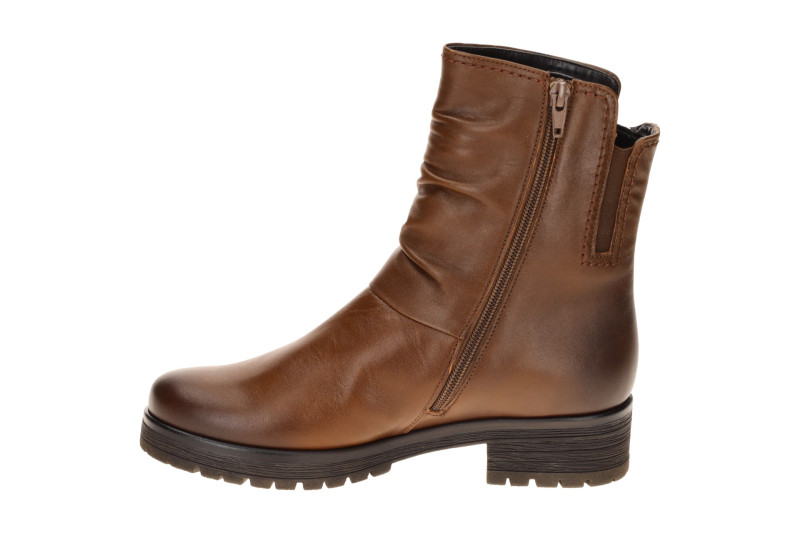 Gabor Fashion Stiefelette braun Biker Stil 8028.01.004
