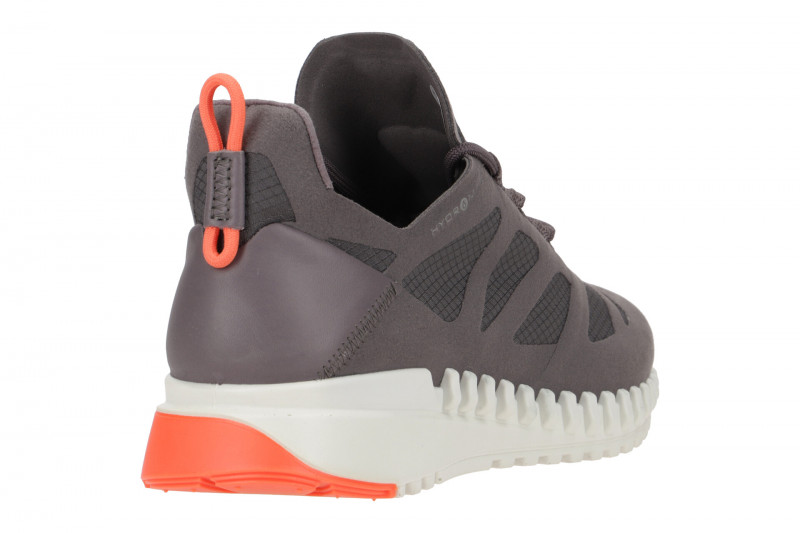Ecco Zipflex Schuhe grau lila Damen Sneaker 803853
