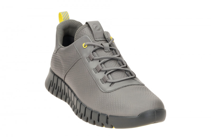 Ecco Gruuv Schuhe grau steel Herren Sneakers 525274