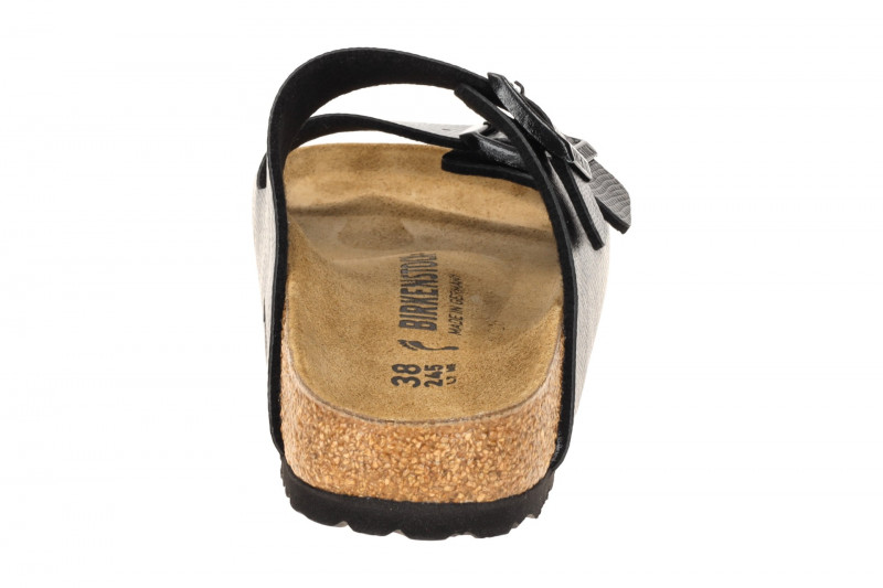 Birkenstock Arizona BS Pantolette schwarz SCHMAL 1027835