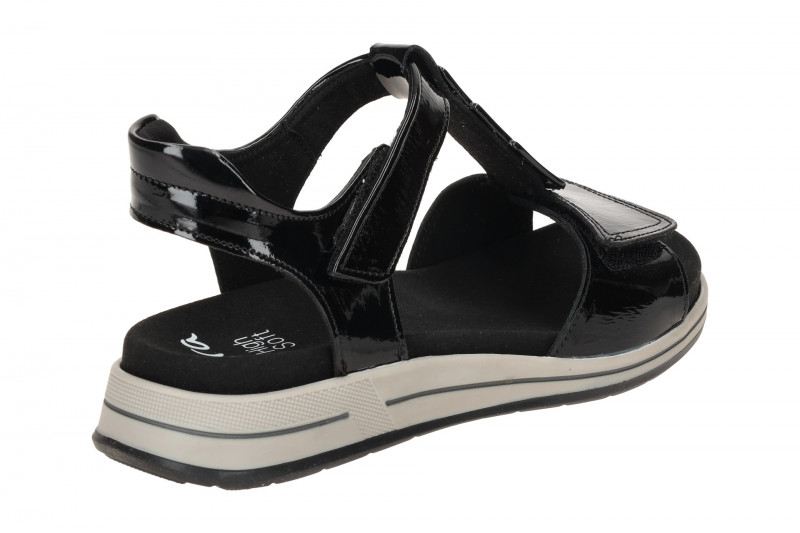 ara Osaka T-Steg Sandale schwarz H-Weite 12-34804