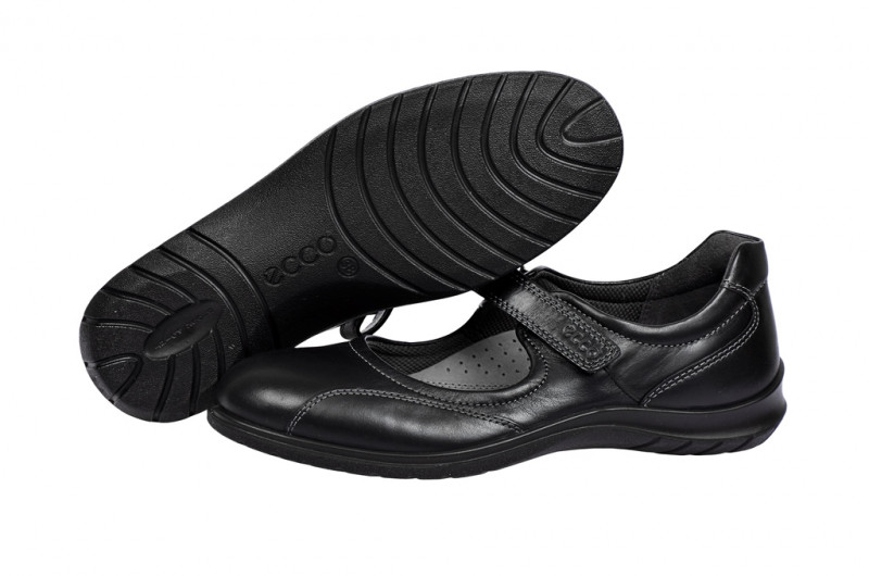 Ecco Sky Mary Jane Schuhe in schwarz Ballerina 21153301001