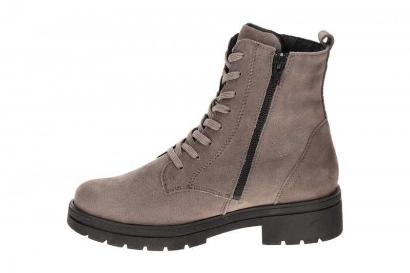 Waldläufer Zoe Stiefel Boots grau Glitzer K-Weite