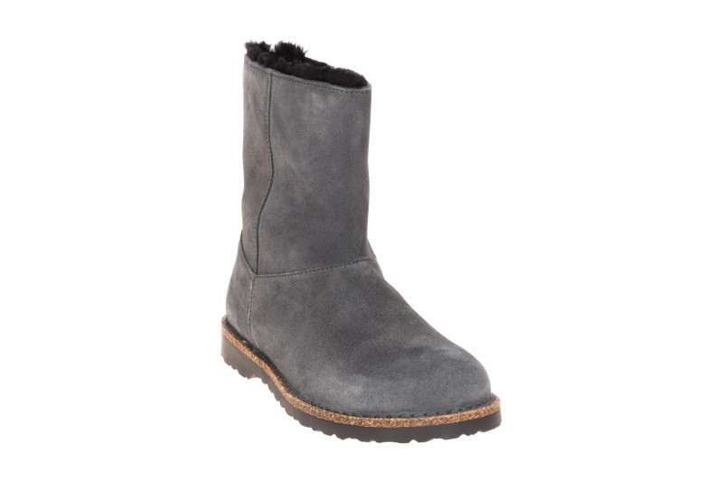 Birkenstock Uppsala Zip Stiefel grau Warmfutter NORMAL-WEIT 1032750