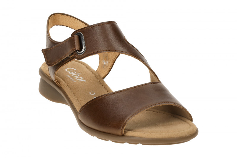 Gabor comfort Sandale braun Glattleder 66.063.54