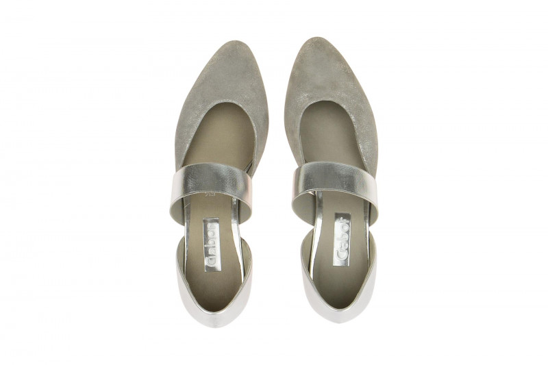 Gabor Ballerina grau silber metallic 61.353.69