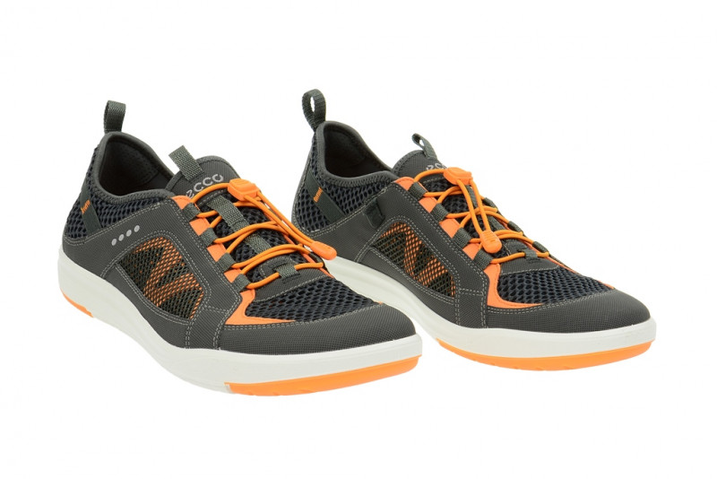 Ecco Lagoon Schuhe grau orange