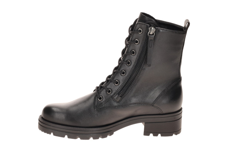 Gabor Plateau Stiefelette schwarz Glattleder 8027.03.001