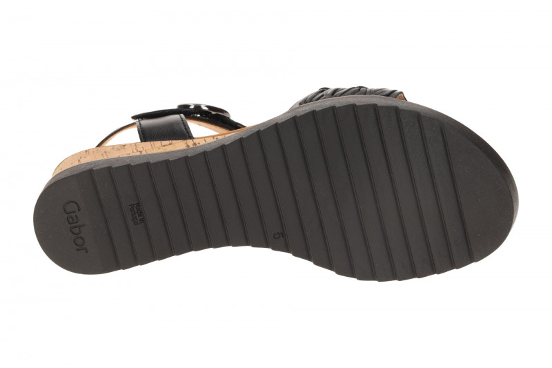 Gabor Sandale schwarz Nappa 82.758.57