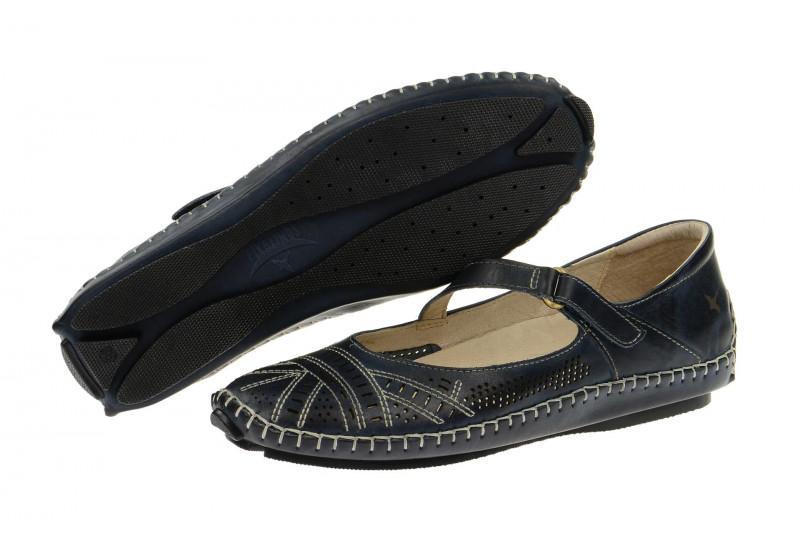 Pikolinos Jerez Slipper blau navy Mary-Jane 578-8763