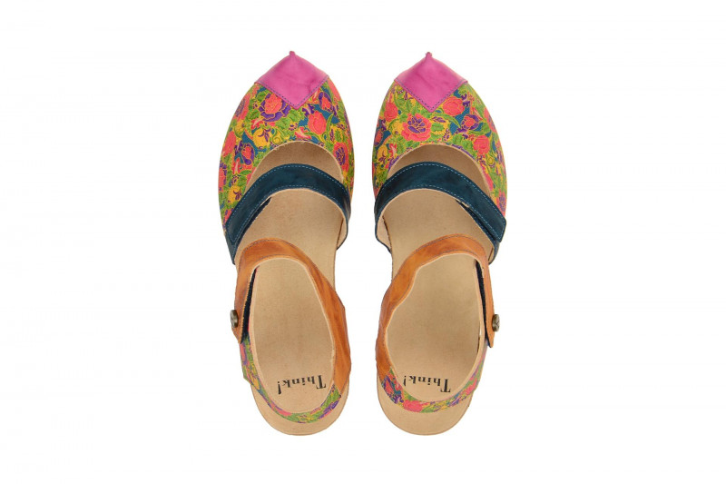 Think Kessy Sandale bunt Blumen 0-80376-99