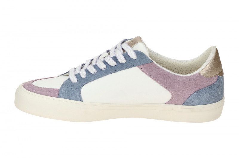 Geox Emmeleny Schuhe Sneaker weiß blau Damen D550UE