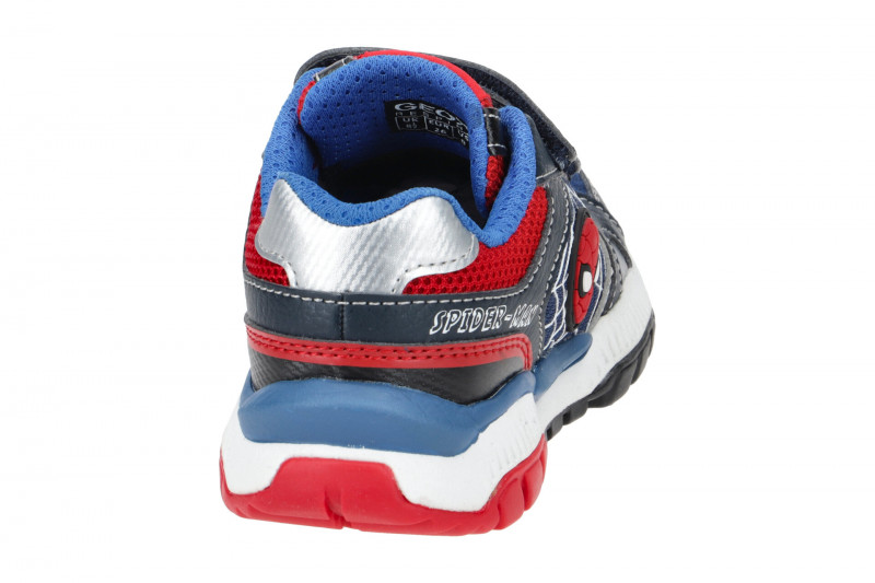 Geox Tuono Kinder Schuhe blau navy Spider-Man J35AXB