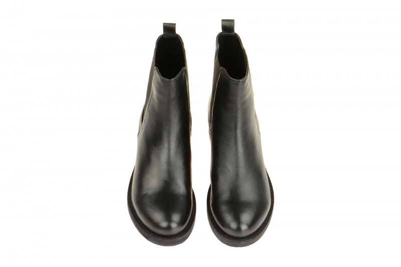 Geox New Virna Chelsea Stiefel schwarz Biker