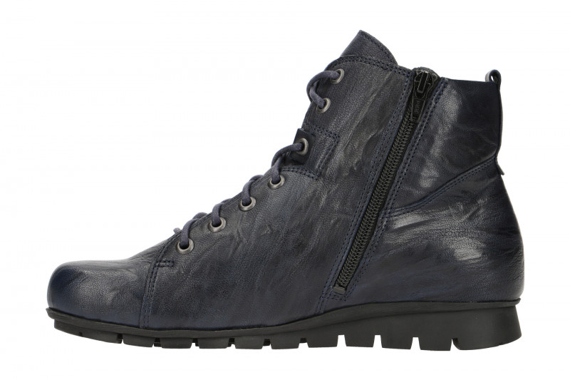 Think Menscha Stiefel blau navy