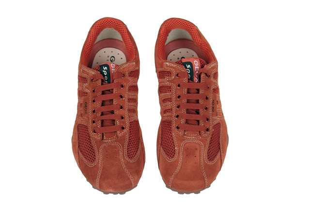 Geox Snake W Schuhe orange Sneakers
