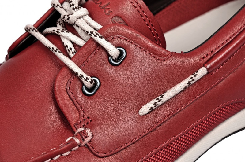 Clarks Orson Harbour Schuhe rot 20353908 7