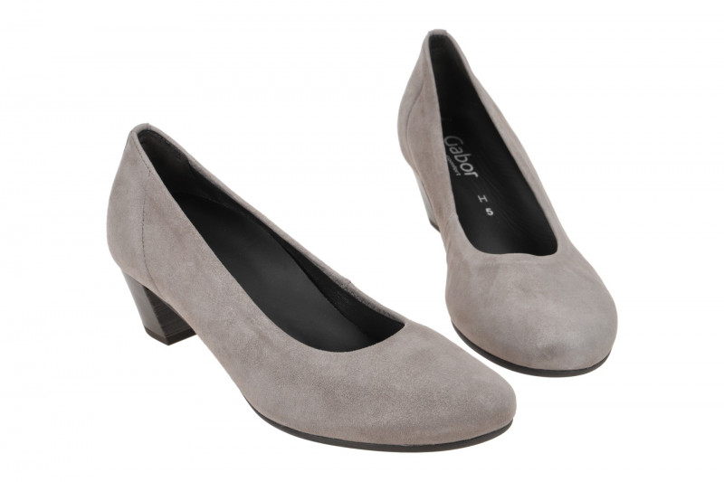 Gabor Palma Pumps grau metallic H-Weite 56.180.13