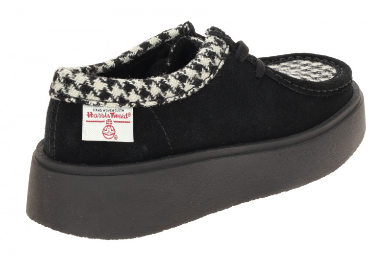 Clarks Torview Mokassin Schuhe schwarz Pipita-Karo 26184945