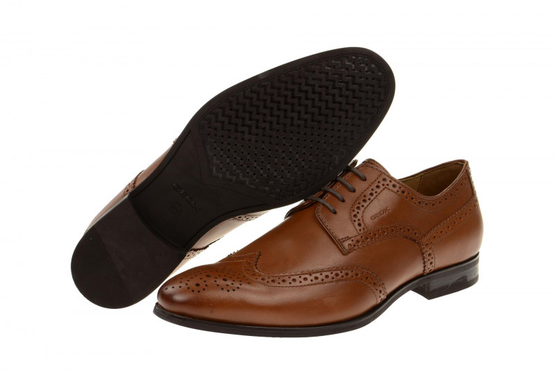 Geox Albert Schuhe braun brandy U44W3B