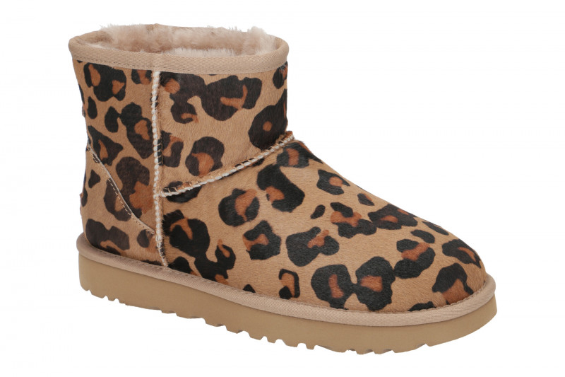 UGG Stiefel braun Classic Mini 2 Leopard