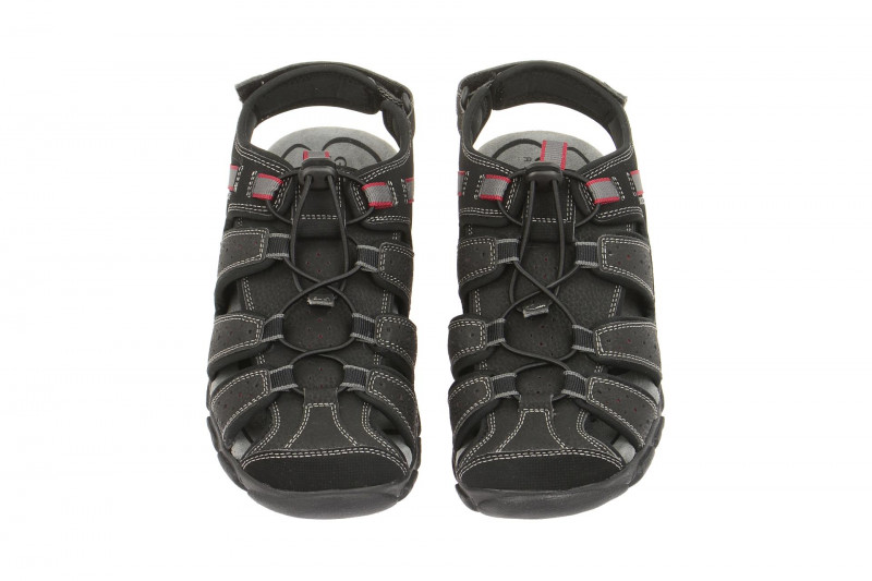 Geox Strada Sandale schwarz U6224B