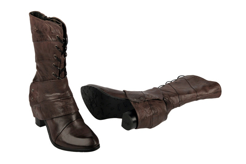 Eject Anita Stiefel in dunkelbraun