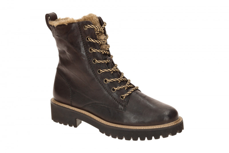 Paul Green Winter Stiefel braun Warmfutter Boots Nappa 8175